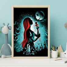 Load image into Gallery viewer, Disney Princess Silhouette 40x50cm(canvas) Full Round Drill Diamond Painting
