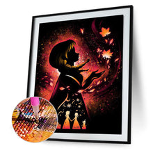 Load image into Gallery viewer, Silhouette Frozen Anna 40x50cm(canvas) Full Round Drill Diamond Painting
