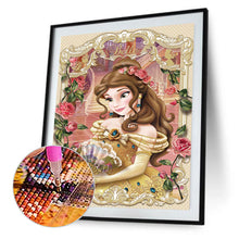 Load image into Gallery viewer, Disney Princess - Belle 30x40cm(canvas) Partial Special-Shaped Drill Diamond Painting
