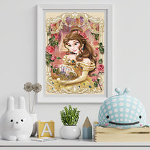 Load image into Gallery viewer, Disney Princess - Belle 30x40cm(canvas) Partial Special-Shaped Drill Diamond Painting
