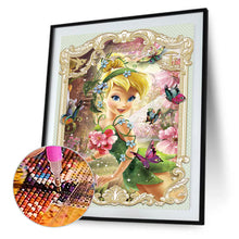 Load image into Gallery viewer, Disney Princess - Tinker Bell 30x40cm(canvas) Partial Special-Shaped Drill Diamond Painting
