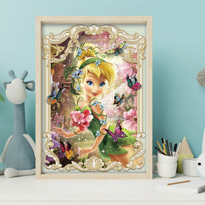 Disney Princess - Tinker Bell 30x40cm(canvas) Partial Special-Shaped Drill Diamond Painting