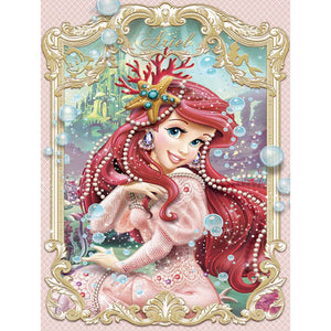 Disney Princess - Ariel 30x40cm(canvas) Partial Special-Shaped Drill Diamond Painting