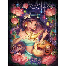 Load image into Gallery viewer, Disney Princess - Jasmine 30x40cm(canvas) Partial Special-Shaped Drill Diamond Painting
