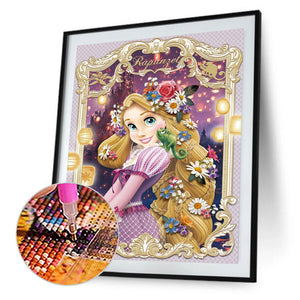 Disney Princess - Le Pei 30x40cm(canvas) Partial Special-Shaped Drill Diamond Painting