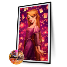 Load image into Gallery viewer, Long Hair Princess 30x70cm(canvas) Full Round Drill Diamond Painting
