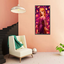 Load image into Gallery viewer, Long Hair Princess 30x70cm(canvas) Full Round Drill Diamond Painting
