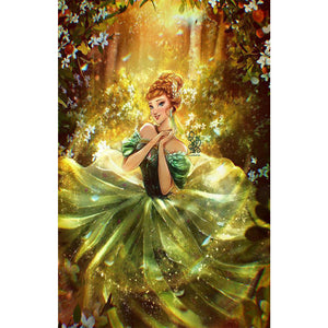 Princess Anna 40x60cm(canvas) Full Round Drill Diamond Painting