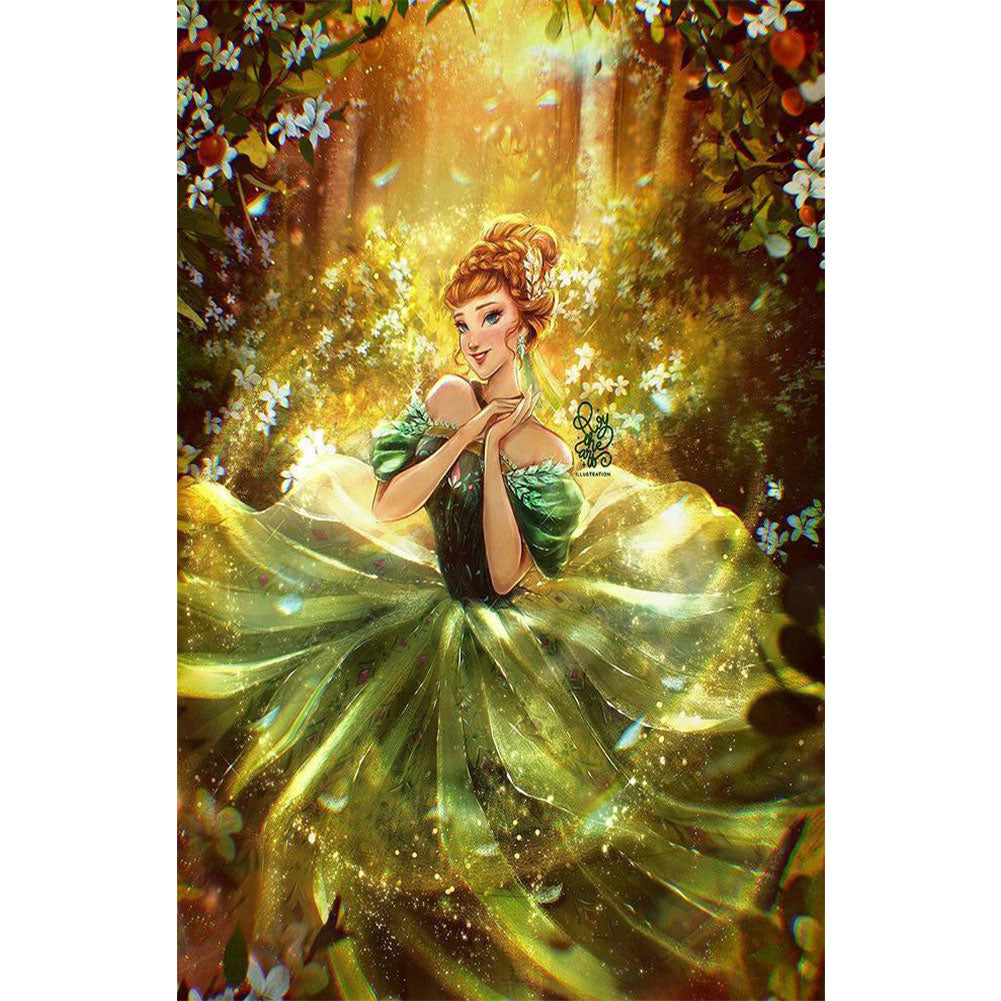 Princess Anna 40x60cm(canvas) Full Round Drill Diamond Painting