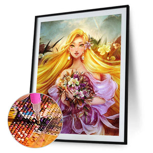 Princess Tiana 40x60cm(canvas) Full Round Drill Diamond Painting