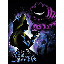 Load image into Gallery viewer, Disney Princess Silhouette 50x60cm(canvas) Full Round Drill Diamond Painting
