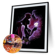 Load image into Gallery viewer, Disney Princess Silhouette 50x60cm(canvas) Full Round Drill Diamond Painting
