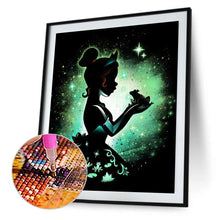 Load image into Gallery viewer, Frog Princess Silhouette 50x60cm(canvas) Full Square Drill Diamond Painting
