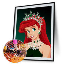 Load image into Gallery viewer, Princess Ariel 30x50cm(canvas) Full Round Drill Diamond Painting
