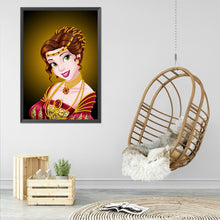 Load image into Gallery viewer, Princess Belle 30x50cm(canvas) Full Round Drill Diamond Painting
