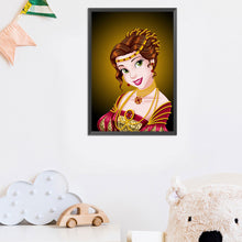 Load image into Gallery viewer, Princess Belle 30x50cm(canvas) Full Round Drill Diamond Painting
