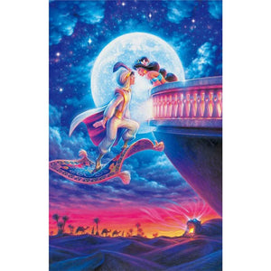 Disney Princess Aladdin 40x60cm(canvas) Full Round Drill Diamond Painting