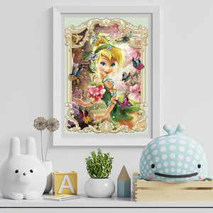 Disney Princess - Tinker Bell 40x50cm(canvas) Full Round Drill Diamond Painting