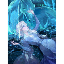 Load image into Gallery viewer, Frozen - Princess Elsa 35x50cm(canvas) Full Round Drill Diamond Painting
