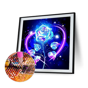 Aurora Rose 40x40cm(canvas) Full Round Drill Diamond Painting