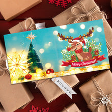 Load image into Gallery viewer, DIY Handmade Cards Diamond Painting Christmas Greeting Cards Holiday Party Cards
