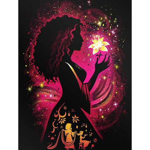 Disney Princess Silhouette Princess Melida 50x60cm(canvas) Full Square Drill Diamond Painting