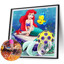 Load image into Gallery viewer, Daughter Of The Sea - Ariel The Mermaid 35x35cm(canvas) Full Square Drill Diamond Painting
