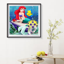 Load image into Gallery viewer, Daughter Of The Sea - Ariel The Mermaid 35x35cm(canvas) Full Square Drill Diamond Painting
