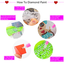 Load image into Gallery viewer, DIY Diamond Coaster Halloween Style Wooden Diamond Coaster (AA1081-1)
