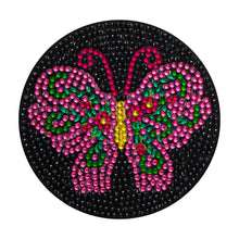 Load image into Gallery viewer, Wooden DIY Diamond Coaster Butterfly Pattern Comes Fashion Coaster (AA1082-1)
