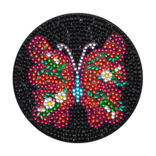 Load image into Gallery viewer, Wooden DIY Diamond Coaster Butterfly Pattern Comes Fashion Coaster (AA1082-2)
