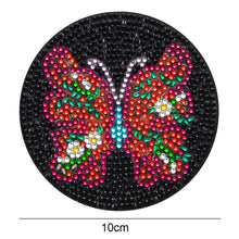 Load image into Gallery viewer, Wooden DIY Diamond Coaster Butterfly Pattern Comes Fashion Coaster (AA1082-2)
