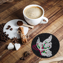 Load image into Gallery viewer, Wooden DIY Diamond Coaster Butterfly Pattern Comes Fashion Coaster (AA1082-5)
