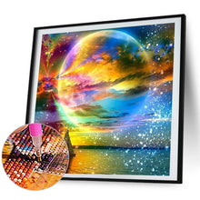 Load image into Gallery viewer, Colorful Planet In Starry Sky 35x35cm(canvas) Full Square Drill Diamond Painting
