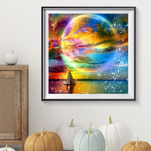 Load image into Gallery viewer, Colorful Planet In Starry Sky 35x35cm(canvas) Full Square Drill Diamond Painting
