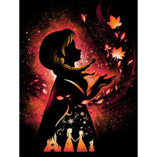 Load image into Gallery viewer, Princess Cartoon Silhouette 50*60CM (canvas) Full Round Drill Diamond Painting
