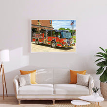 Load image into Gallery viewer, Big Truck 60*50CM(canvas) Full Round Drill Diamond Painting
