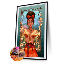 Load image into Gallery viewer, Disney Princess Dolores 40*70CM (canvas) Full Round Drill Diamond Painting
