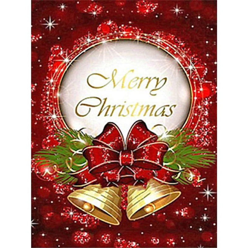 Christmas Card 40x50cm(canvas) Full Round Drill Diamond Painting