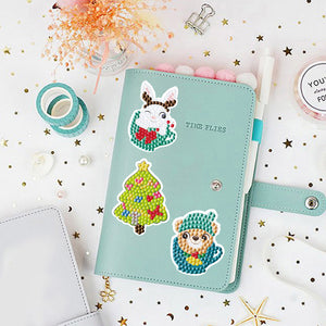 2pcs Craft Stickers Crafts Art Creative Cute Greeting Card for Childer Toy Gifts