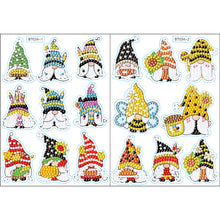 Load image into Gallery viewer, 2pcs Craft Stickers Crafts Art Creative Cute Greeting Card for Childer Toy Gifts
