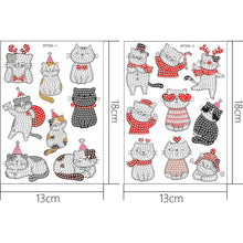 Load image into Gallery viewer, 2pcs Craft Stickers Crafts Art Creative Cute Greeting Card for Childer Toy Gifts
