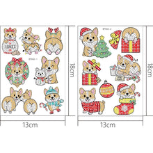 Load image into Gallery viewer, 2pcs Craft Stickers Crafts Art Creative Cute Greeting Card for Childer Toy Gifts
