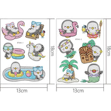 Load image into Gallery viewer, 2pcs Craft Stickers Crafts Art Creative Cute Greeting Card for Childer Toy Gifts
