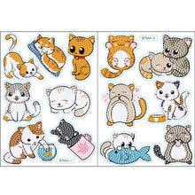 Load image into Gallery viewer, 2pcs Craft Stickers Crafts Art Creative Cute Greeting Card for Childer Toy Gifts
