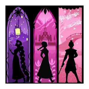 Disney Princess 30*30CM (canvas) Full Square Drill Diamond Painting