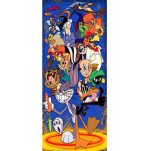 Load image into Gallery viewer, Warner Bros. Animation Bugs Bunny 30*70CM(canvas) Full Round Drill Diamond Painting
