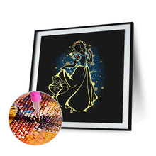 Load image into Gallery viewer, Disney Snow White Silhouette 50*50CM (canvas) Full Square Drill Diamond Painting
