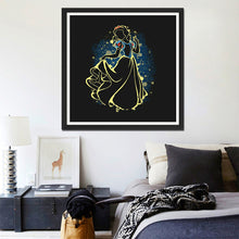 Load image into Gallery viewer, Disney Snow White Silhouette 50*50CM (canvas) Full Square Drill Diamond Painting
