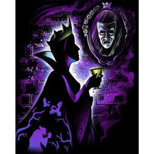 Load image into Gallery viewer, Snow White - Maleficent Queen Silhouette 50*60CM (canvas) Full Square Drill Diamond Painting
